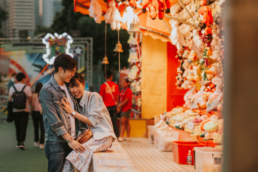 carnival prewedding, prewedding singapore, marina bay carnival singapore, singapore prewedding, female wedding photographer, wedding photographer singapore, wedding photography singapore, nataliewongphotography, melissackoh, prudential marina bay carnival