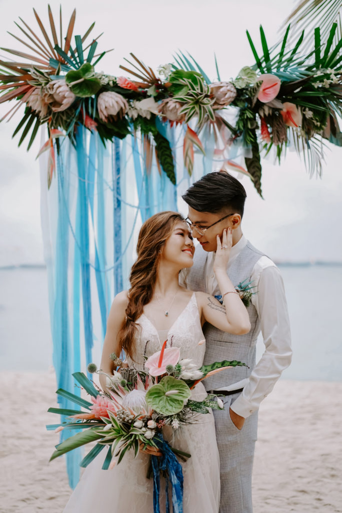 styled shoot, styled shoot singapore, styled shoot sentosa, beach wedding singapore, singapore wedding photographer, nataliewongphotography, wedding photographer singapore, wedding photography singapore, bypattcia, carat55, ourweddingstorysg, spinsugarstationery, thedessertparty, thegownwarehouse, bridestory, eufloria sg